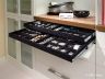 Slide out jewelry tray
