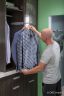 Wardrobe valet rod
