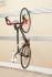 Vertical bike hook