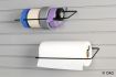 Towel and tape rack