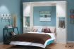 White wallbed